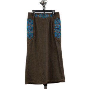 Moga western midi skirt size S